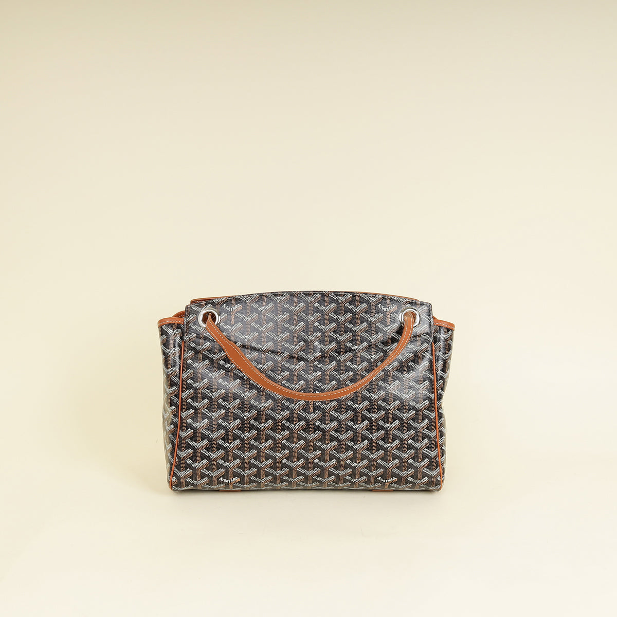 Goyard Bicolor Goyardine Rouette Souple Tote Bag-Goyard-THE CLOSET