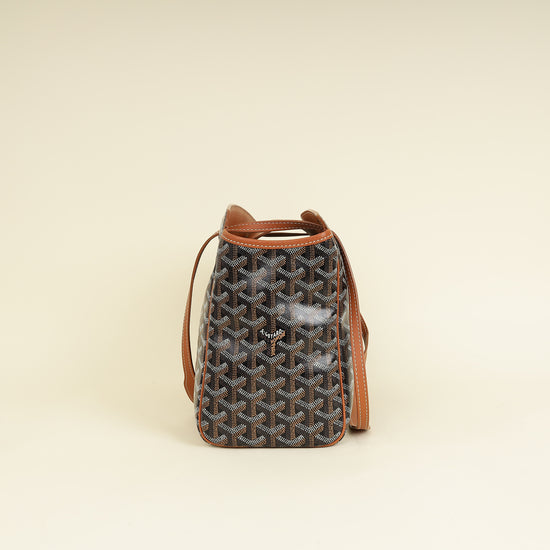 Goyard Bicolor Goyardine Rouette Souple Tote Bag-Goyard-THE CLOSET