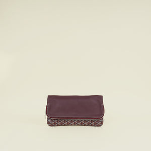 Goyard Burgundy Sainte Marie MM Soft Clutch