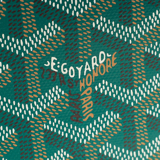 Goyard Green Goyardine Sac Alpin Mini Backpack Bag-Goyard-THE CLOSET