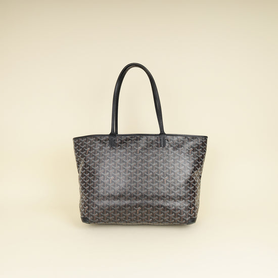 Goyard Black Goyardine Artois MM Bag