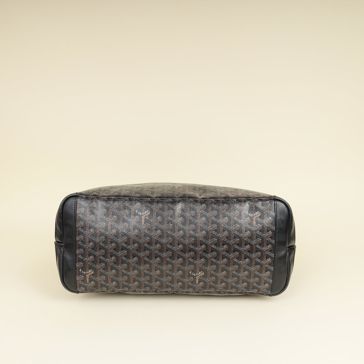 Goyard Black Goyardine Artois MM Bag
