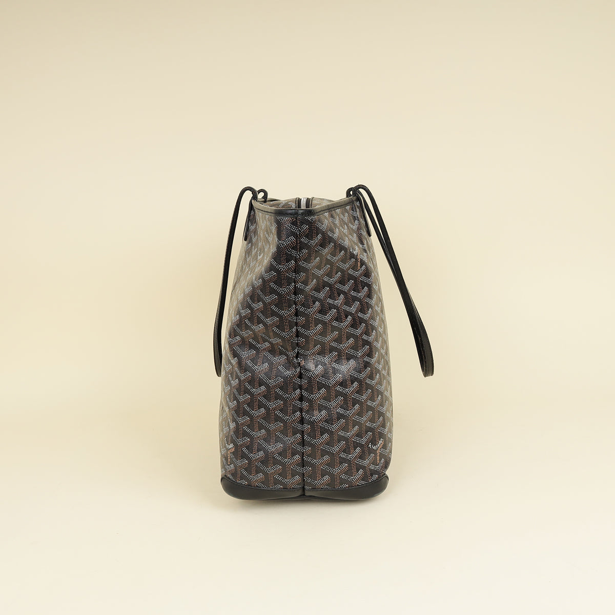 Goyard Black Goyardine Artois MM Bag