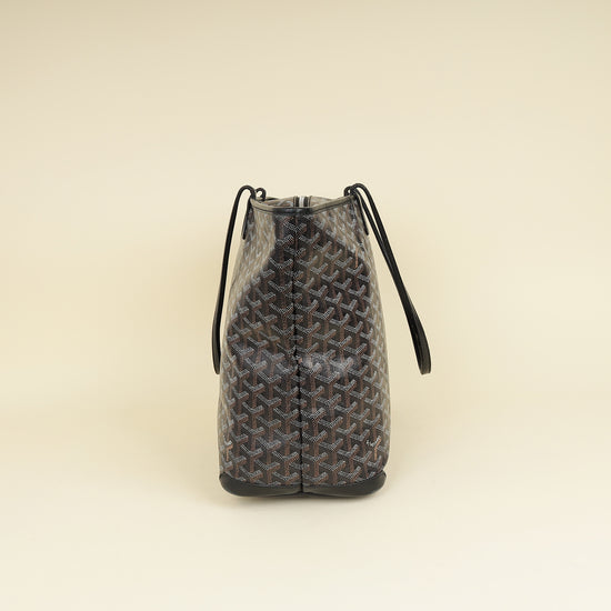 Goyard Black Goyardine Artois MM Bag