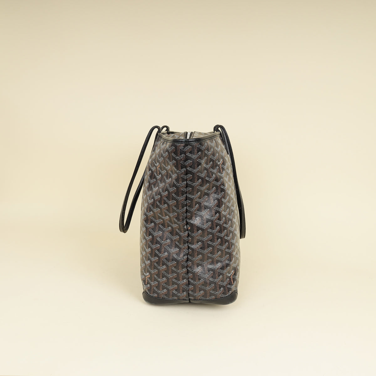 Goyard Black Goyardine Artois MM Bag