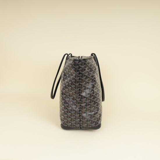 Goyard Black Goyardine Artois MM Bag