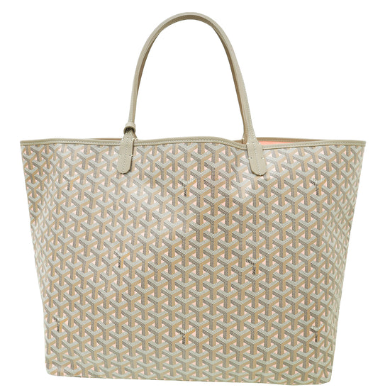 Goyard Bicolor Goyardine Special Ed. Saint Louis Claire Voie GM Bag