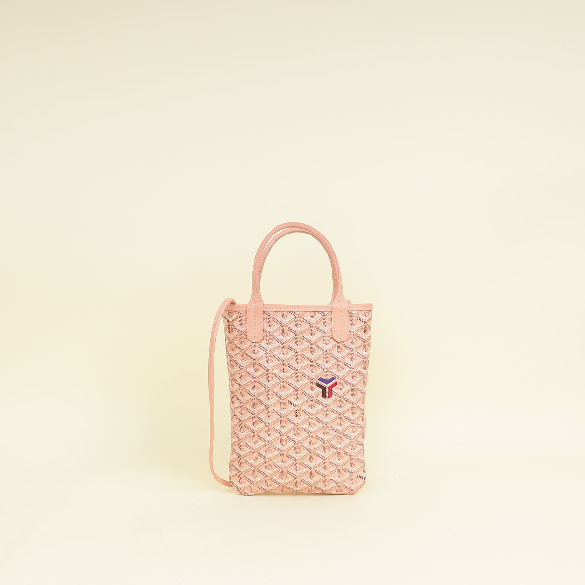 Goyard Pink Ltd. Ed. Goyardine Poitiers Claire Voie Mini Bag