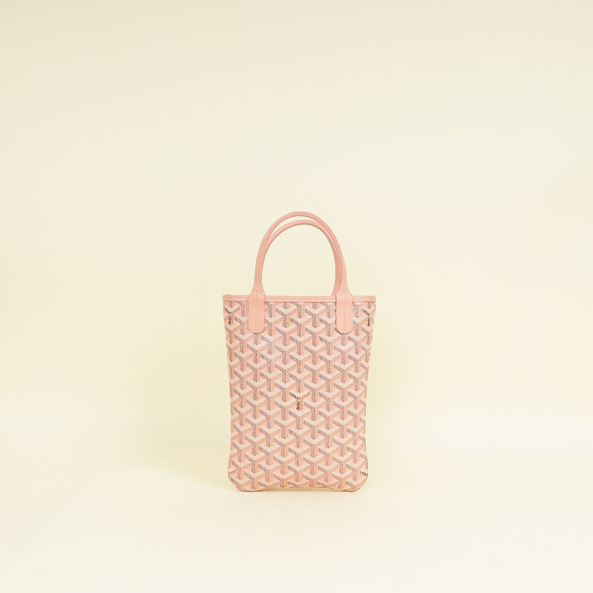 Goyard Pink Ltd. Ed. Goyardine Poitiers Claire Voie Mini Bag