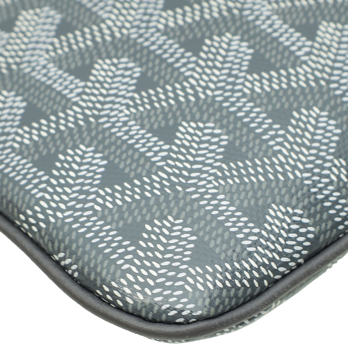 Goyard Grey Goyardine Senat MM Pouch