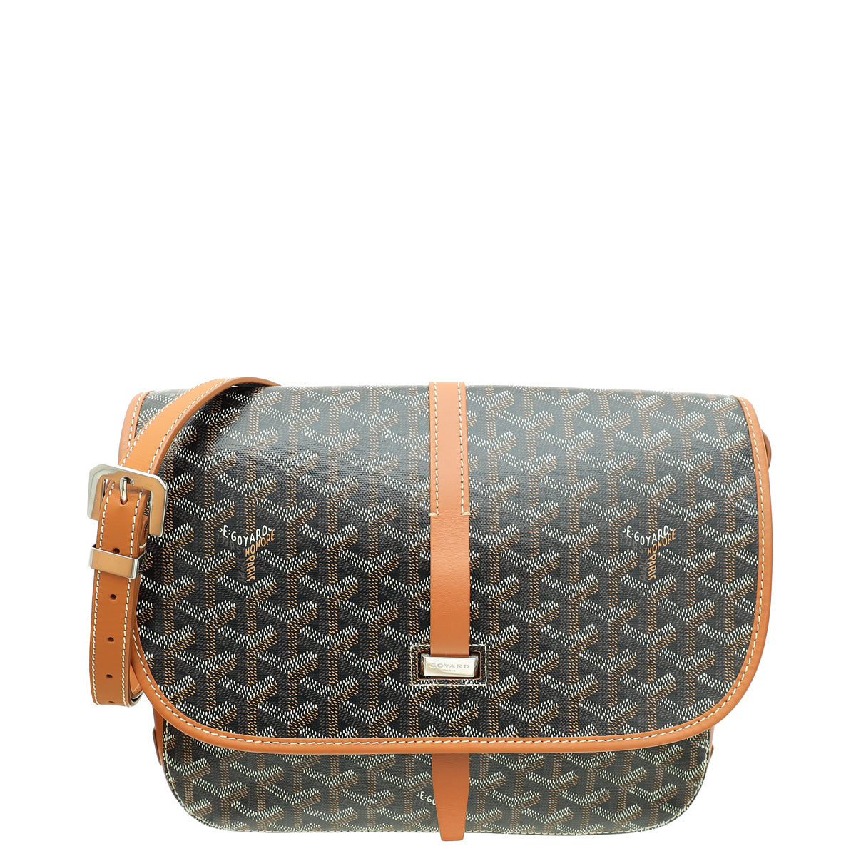 Goyard Bicolor Goyardine Belvédère MM Bag-Goyard-THE CLOSET