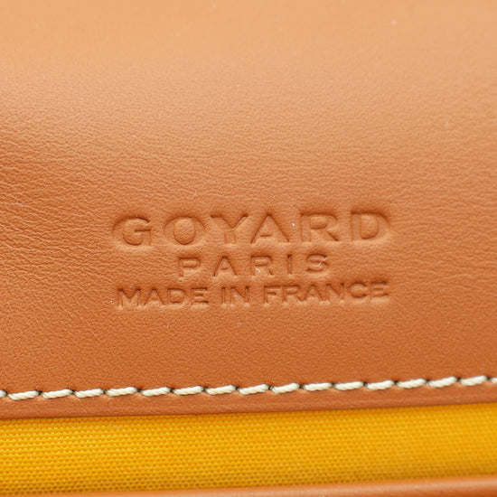 Goyard Bicolor Goyardine Belvédère MM Bag