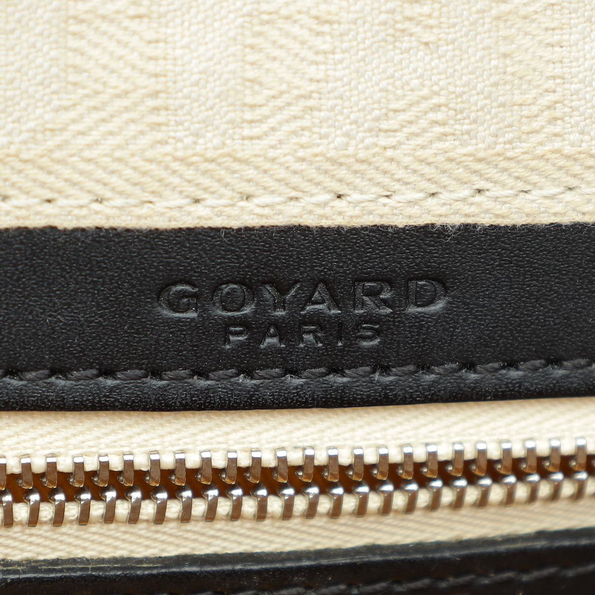 Goyard Black Goyardine St, Jeanne MM Bowler Bag