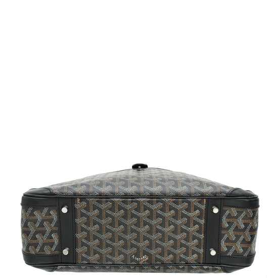 Goyard Black Goyardine St, Jeanne MM Bowler Bag