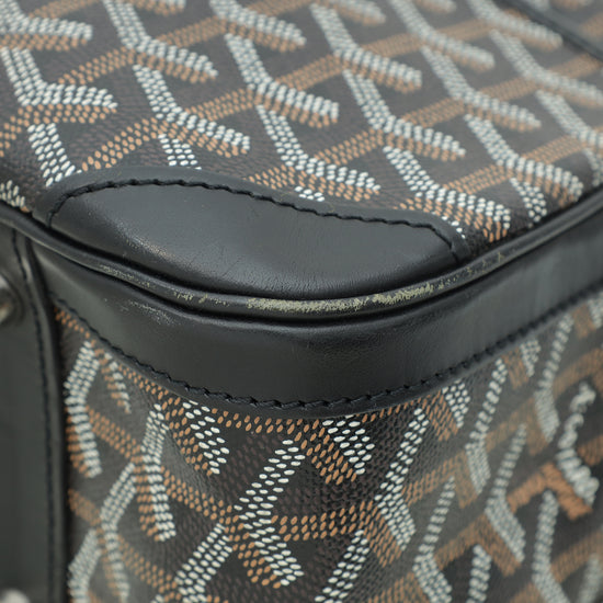 Goyard Black Goyardine St, Jeanne MM Bowler Bag