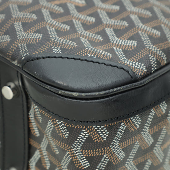 Goyard Black Goyardine St, Jeanne MM Bowler Bag