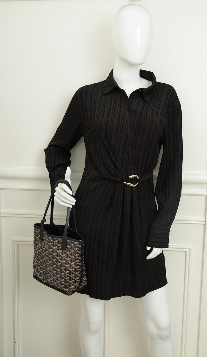 Goyard Black Reversible Anjou Mini Bag-Goyard-THE CLOSET