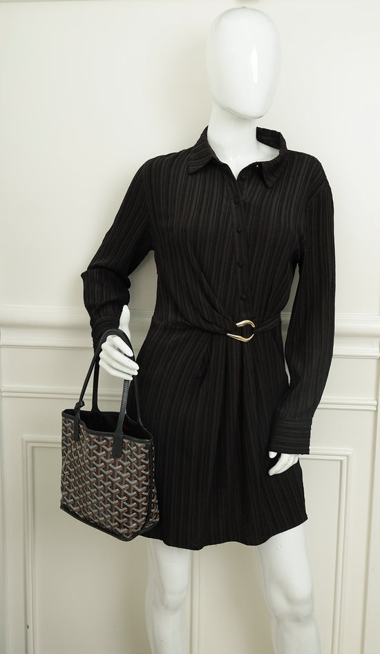 Goyard Black Reversible Anjou Mini Bag-Goyard-THE CLOSET