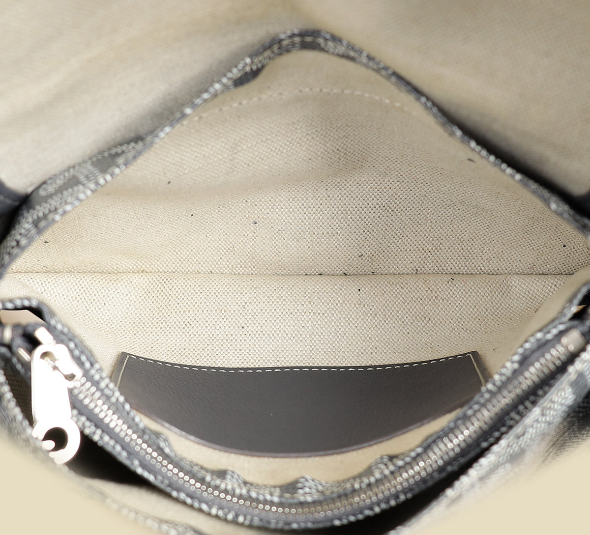 Goyard Gray Goyardine Plumet Wallet Clutch Bag-Goyard-THE CLOSET