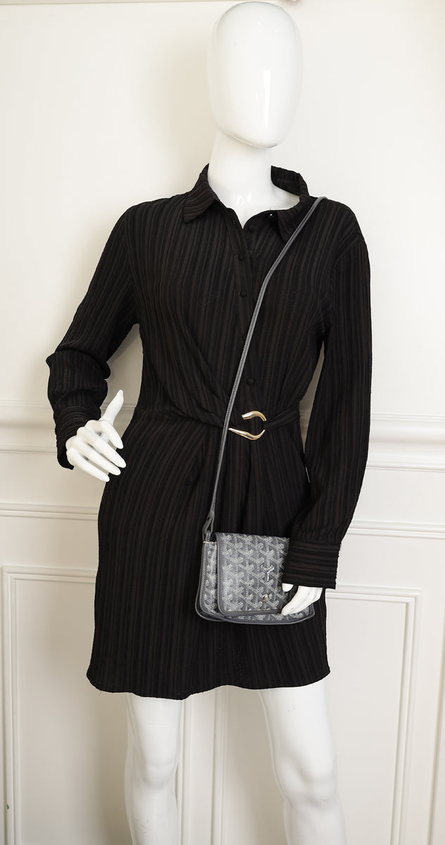 Goyard Gray Goyardine Plumet Wallet Clutch Bag-Goyard-THE CLOSET