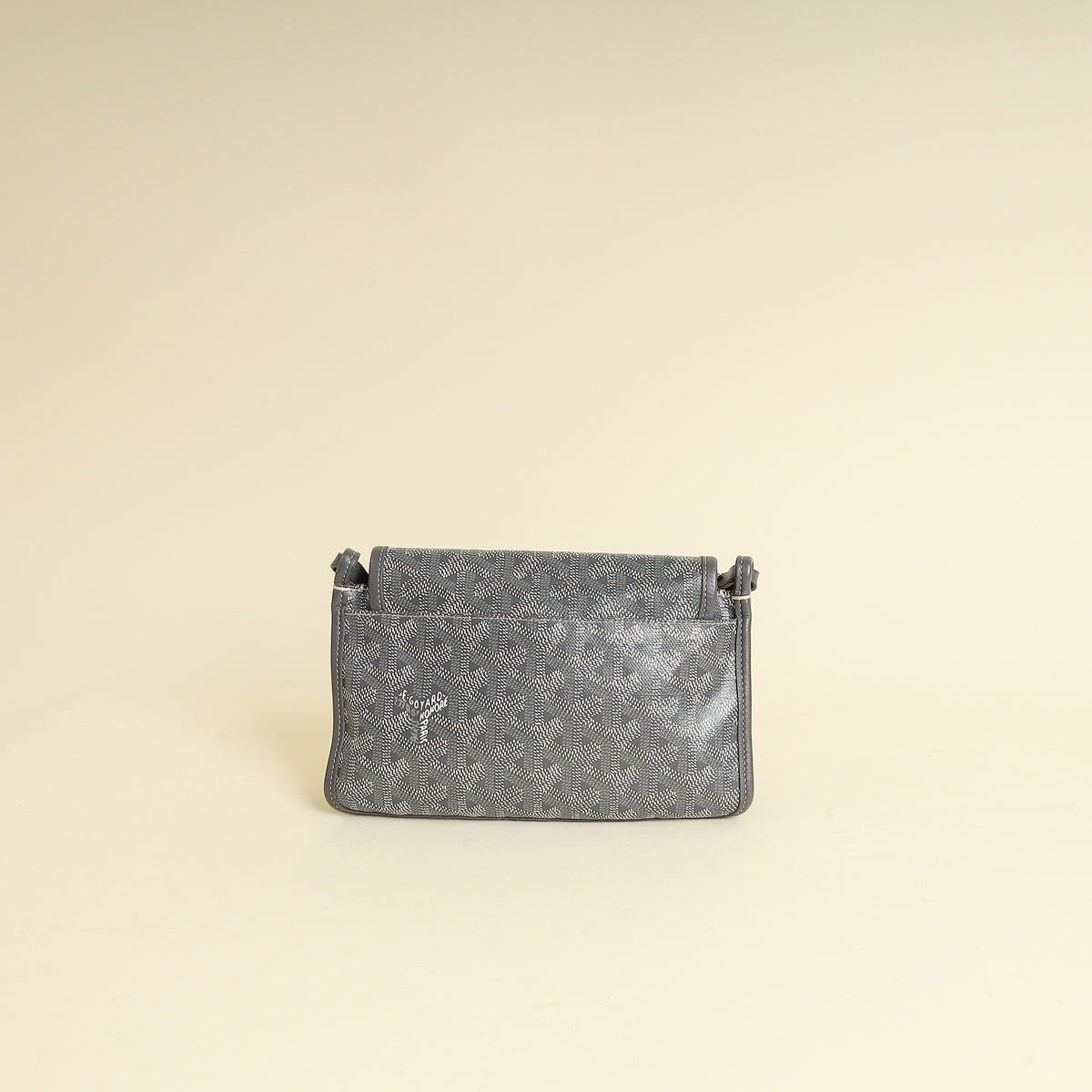 Goyard Gray Goyardine Plumet Wallet Clutch Bag-Goyard-THE CLOSET
