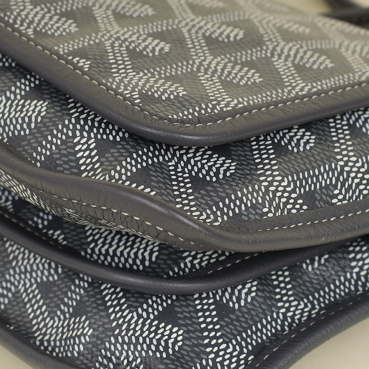 Goyard Gray Goyardine Plumet Wallet Clutch Bag-Goyard-THE CLOSET