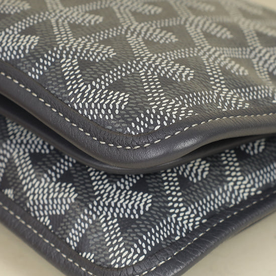 Goyard Gray Goyardine Plumet Wallet Clutch Bag-Goyard-THE CLOSET