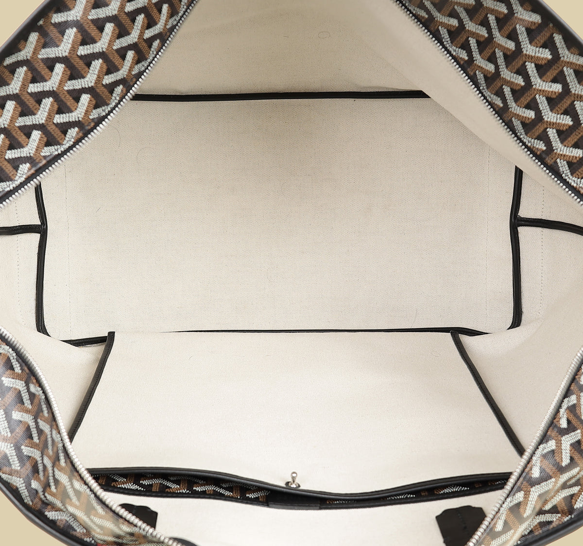 Goyard Black Goyardine Artois GM Bag-Goyard-THE CLOSET