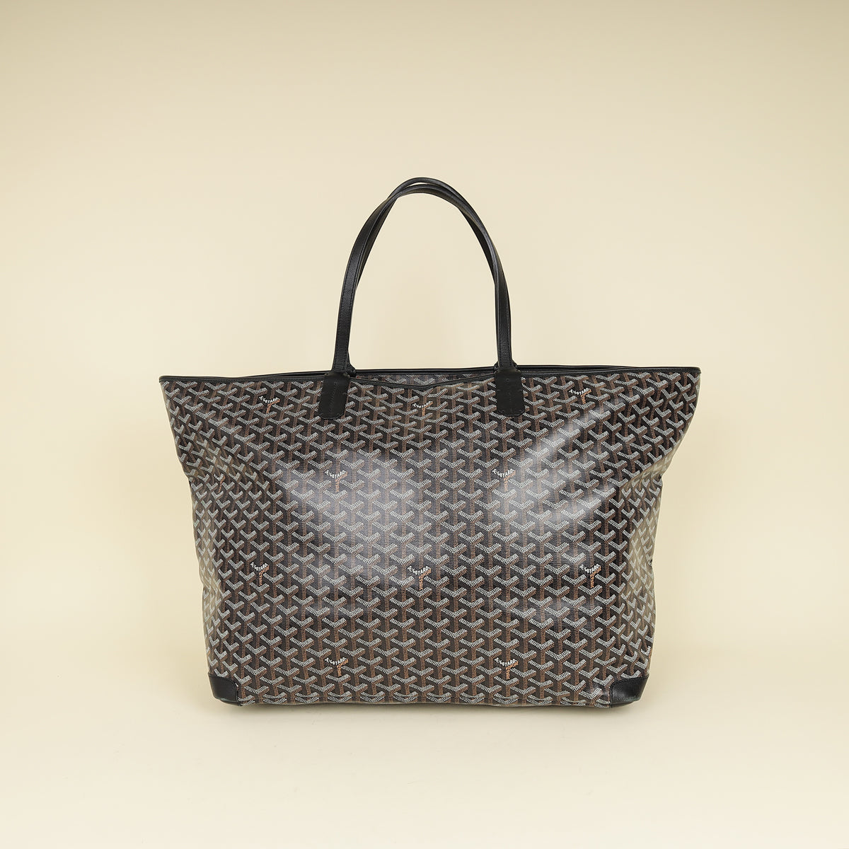 Goyard Black Goyardine Artois GM Bag-Goyard-THE CLOSET