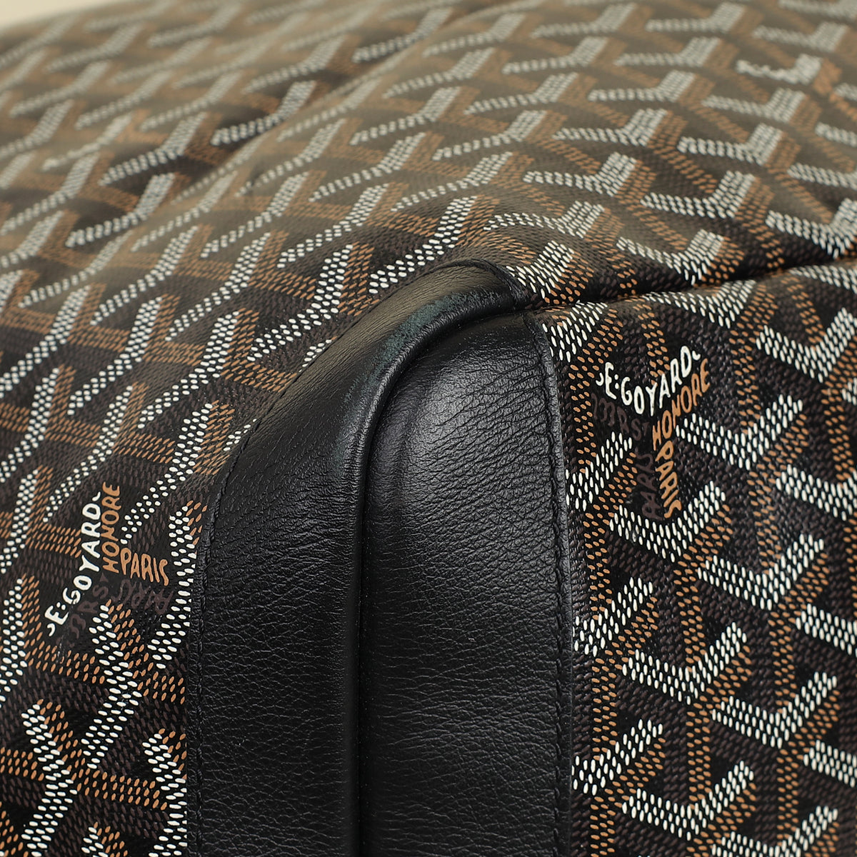 Goyard Black Goyardine Artois GM Bag-Goyard-THE CLOSET