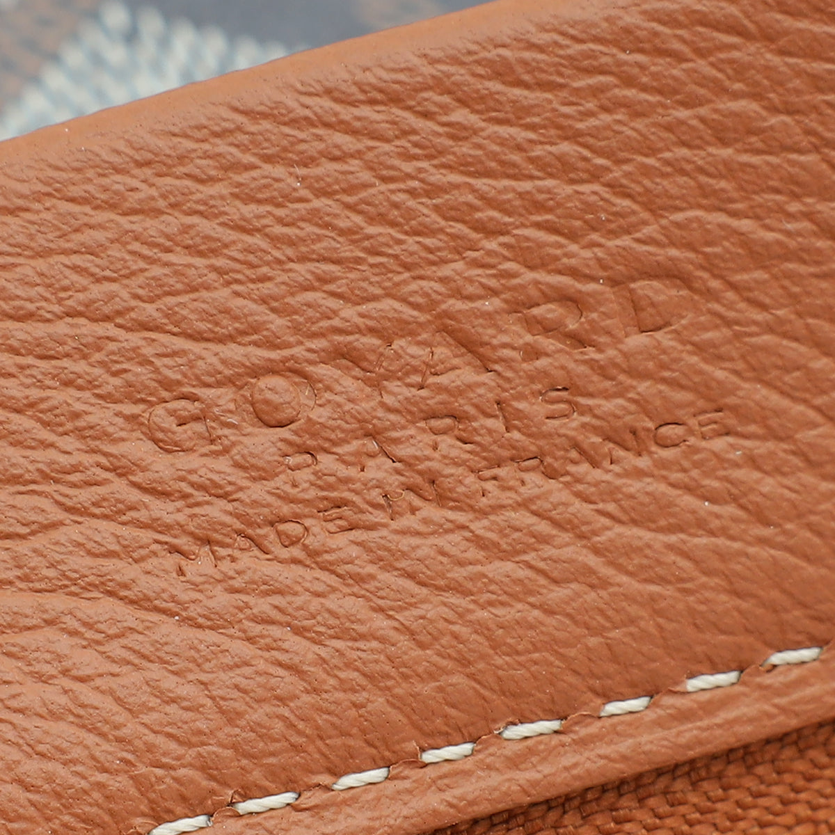 Goyard Bicolor Goyardine Conti Pouch