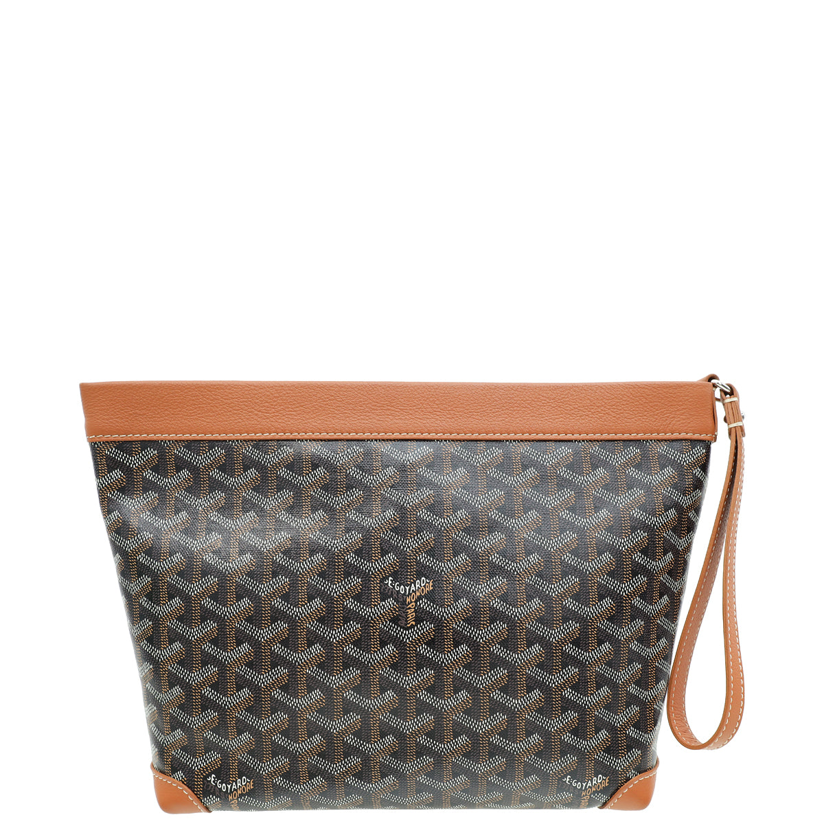 Goyard Bicolor Goyardine Conti Pouch