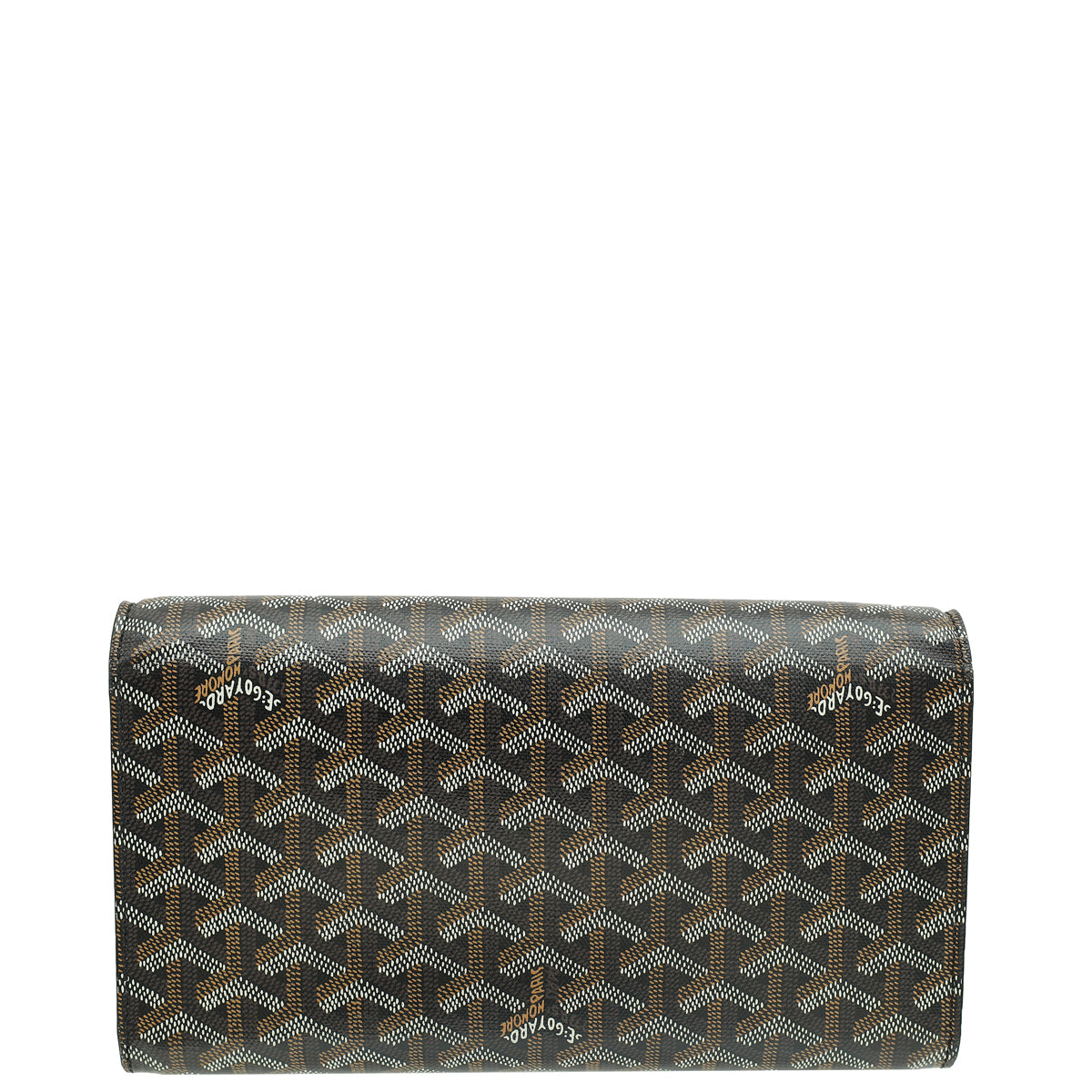 Goyard Black Goyardine Monte Carlo PM Strap Clutch-Goyard-THE CLOSET
