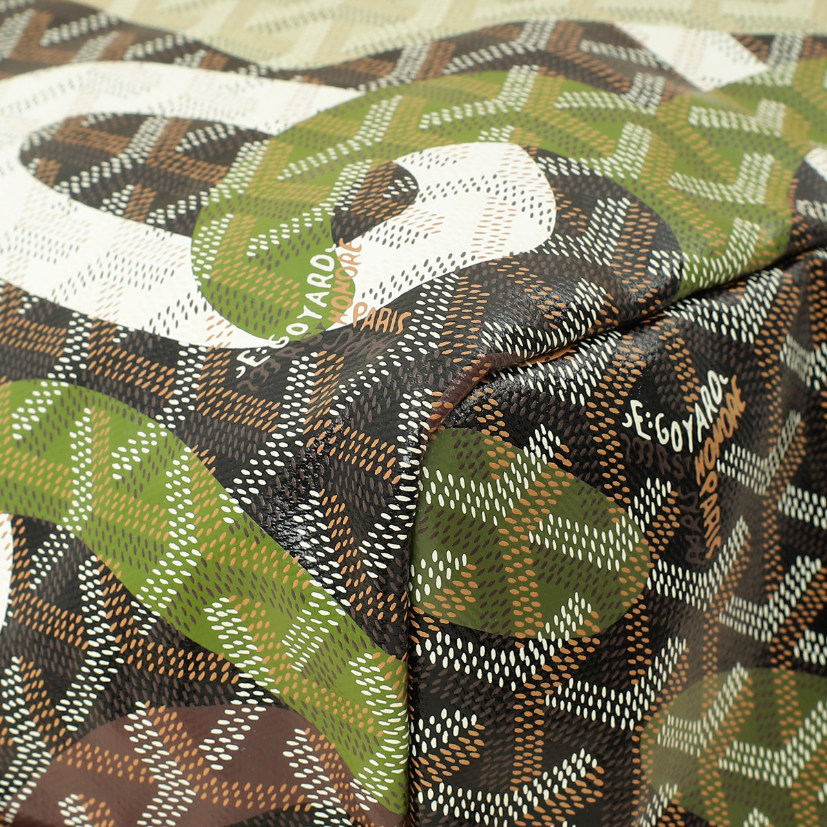 Goyard Black Multicolor Ltd. Ed. Lettres Camouflage Saint Louis PM Bag-Goyard-THE CLOSET