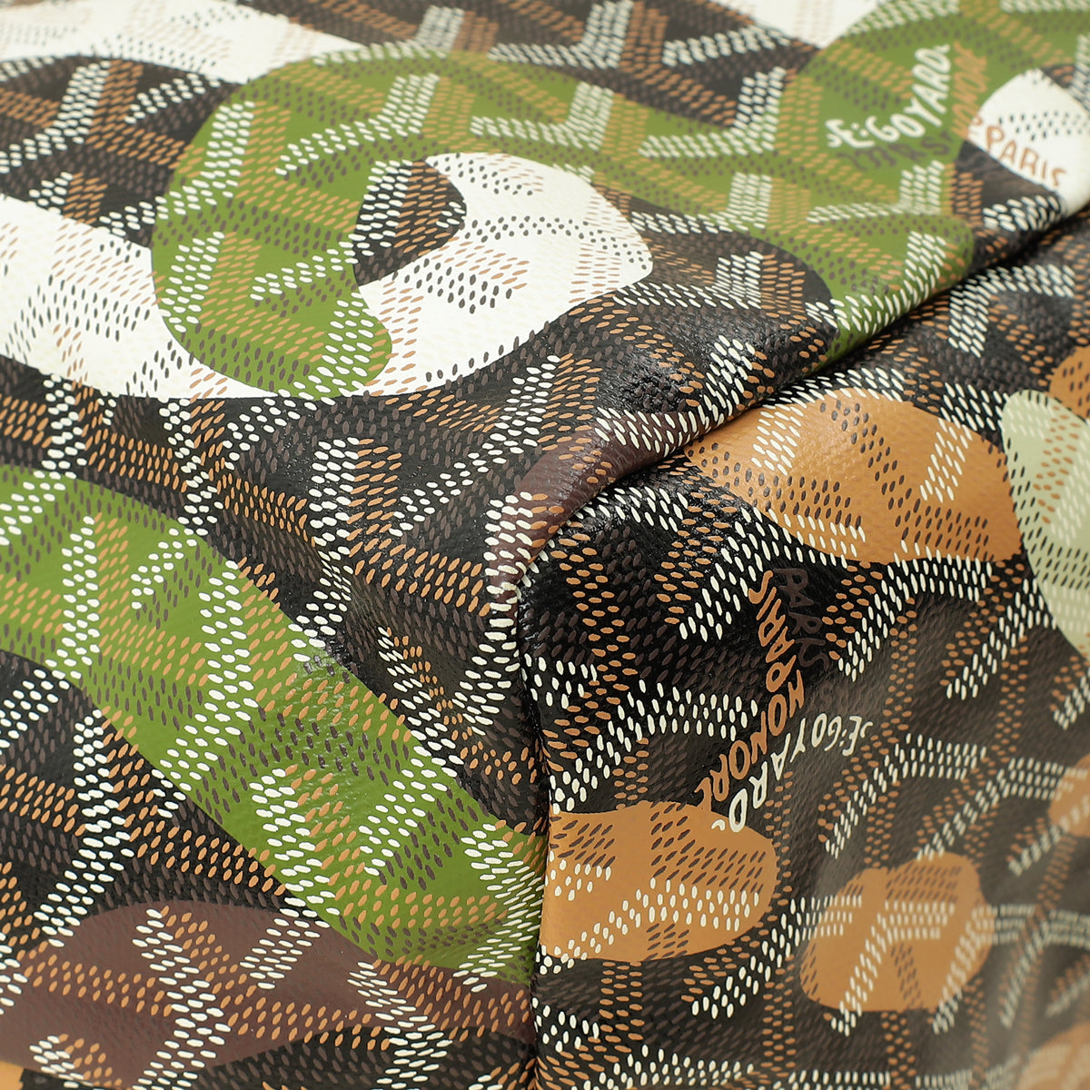 Goyard Black Multicolor Ltd. Ed. Lettres Camouflage Saint Louis PM Bag-Goyard-THE CLOSET