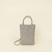 Goyard Bicolor Ltd. Edition Goyardine Poitiers Claire-Voie Bag