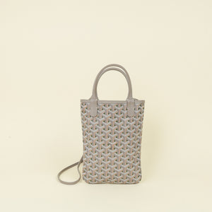 Goyard Bicolor Ltd. Edition Goyardine Poitiers Claire-Voie Bag
