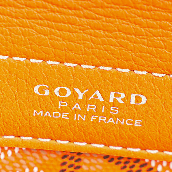 Goyard Orange Rouette Souple Bag