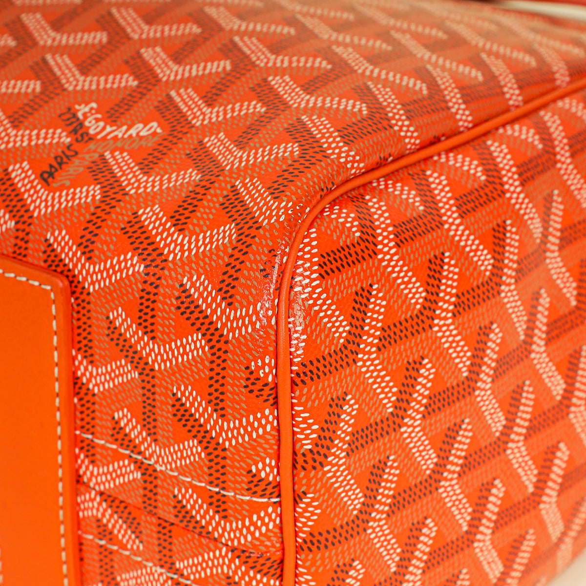 Goyard Orange Rouette Souple Bag