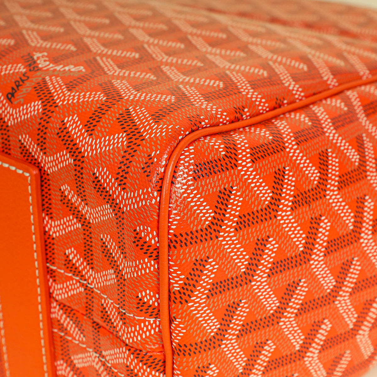 Goyard Orange Rouette Souple Bag