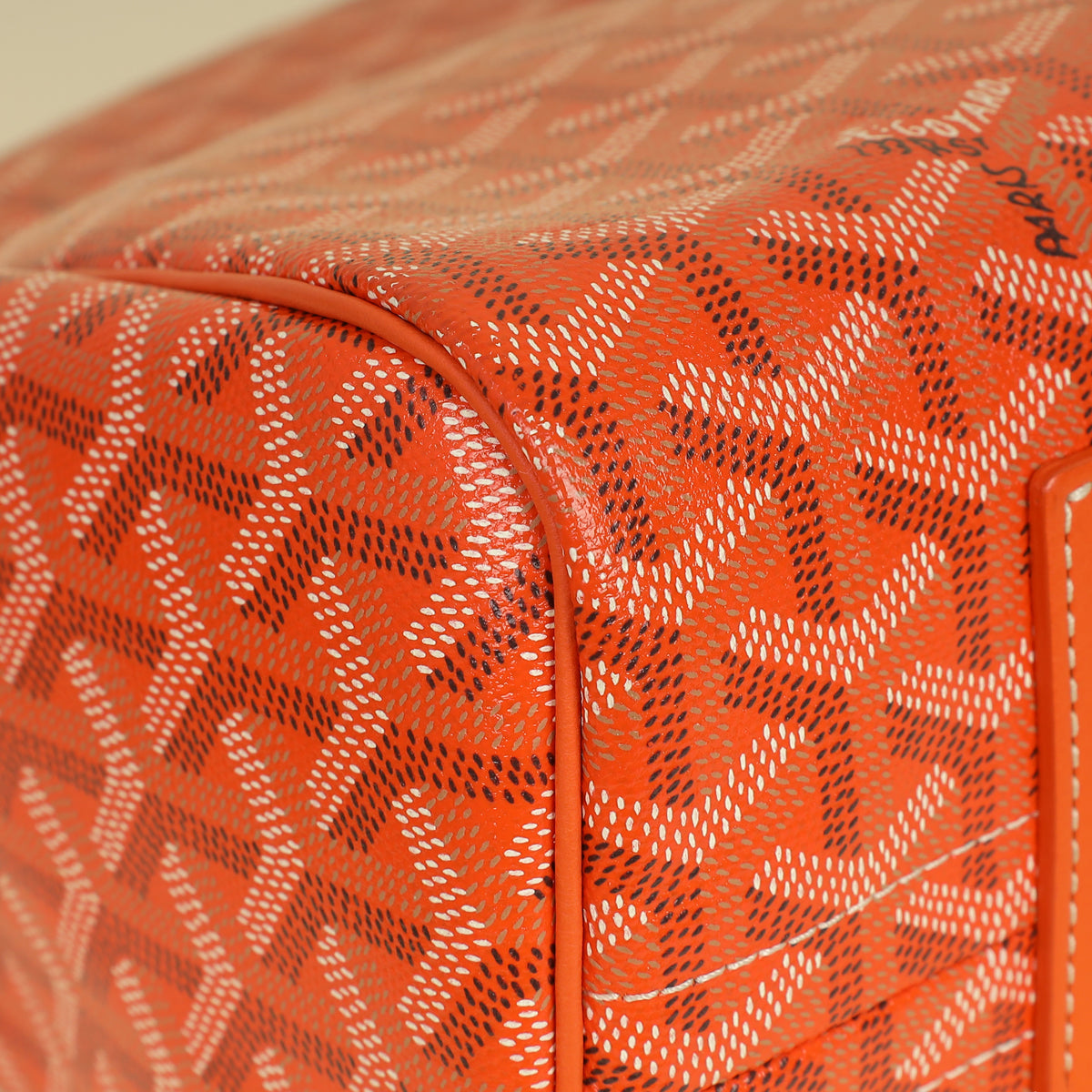 Goyard Orange Rouette Souple Bag