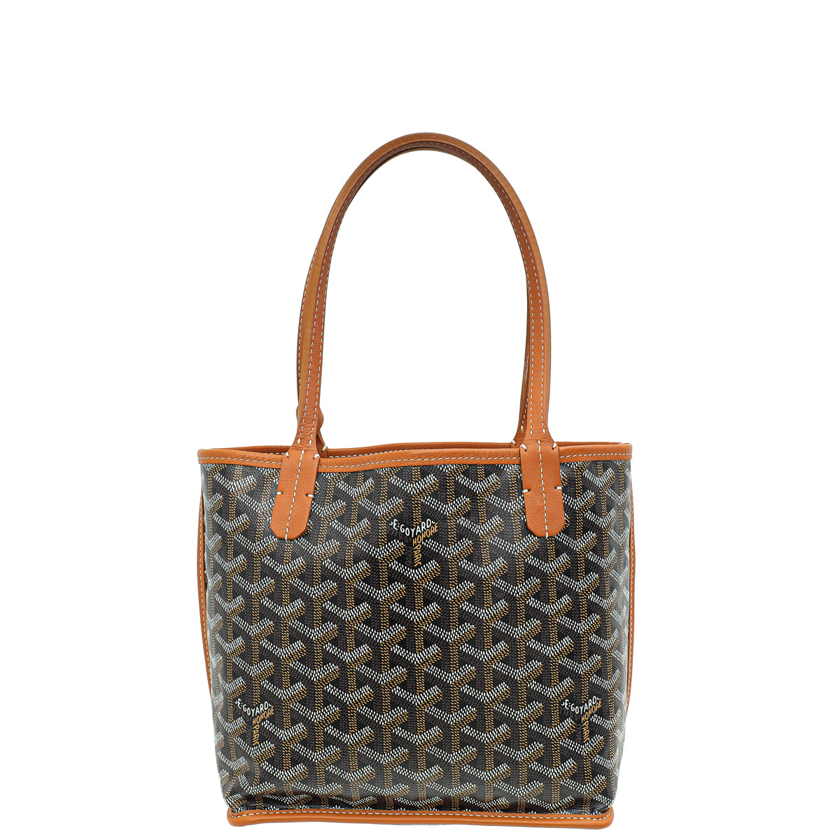 Goyard Bicolor Goyardine Mini Anjou Reversible Bag