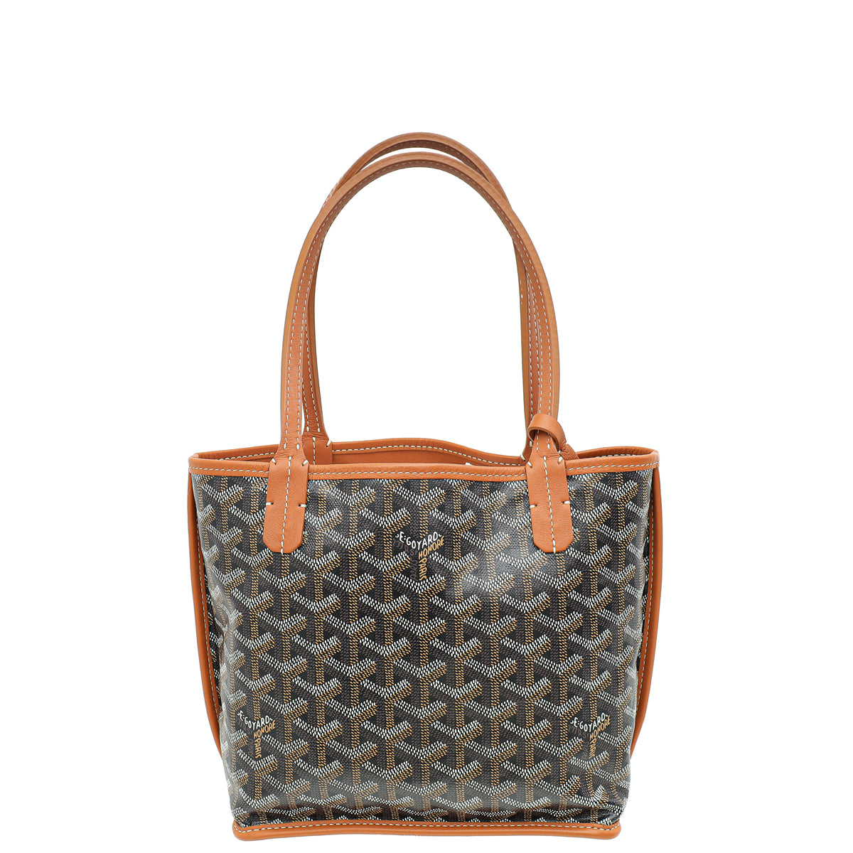 Goyard Bicolor Goyardine Mini Anjou Reversible Bag