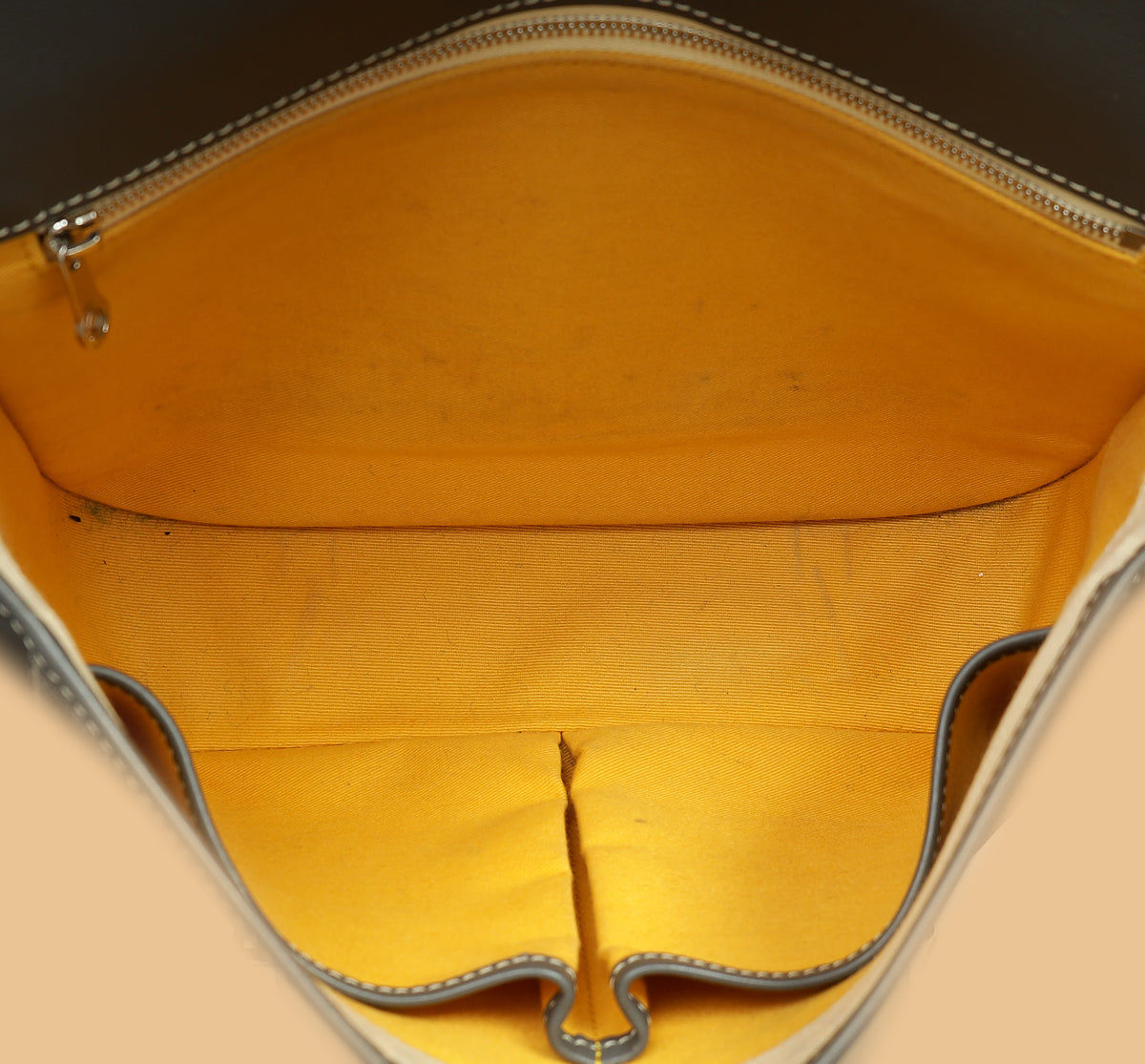 Goyard Gray Goyardine Belvedere MM Bag-Goyard-THE CLOSET