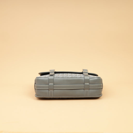 Goyard Gray Goyardine Belvedere MM Bag-Goyard-THE CLOSET