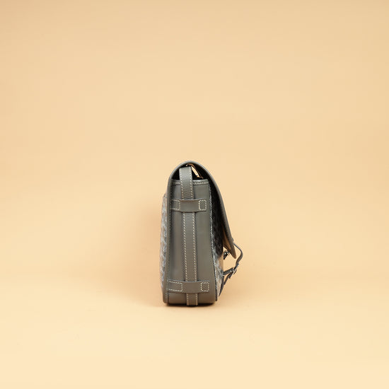 Goyard Gray Goyardine Belvedere MM Bag-Goyard-THE CLOSET