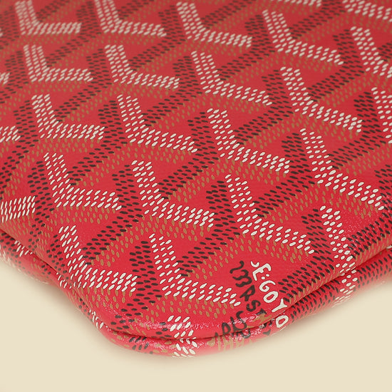 Goyard Fuchsia Goyardine L.E 2025 Poitiers Floral Interior Print PM Mini Bag-Goyard-THE CLOSET