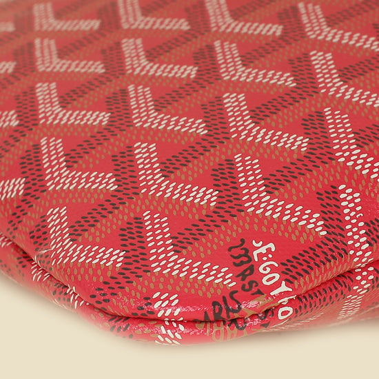 Goyard Fuchsia Goyardine L.E 2025 Poitiers Floral Interior Print PM Mini Bag-Goyard-THE CLOSET