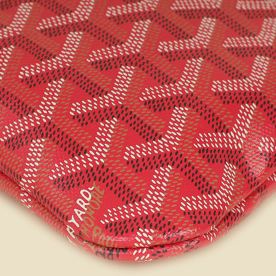 Goyard Fuchsia Goyardine L.E 2025 Poitiers Floral Interior Print PM Mini Bag-Goyard-THE CLOSET