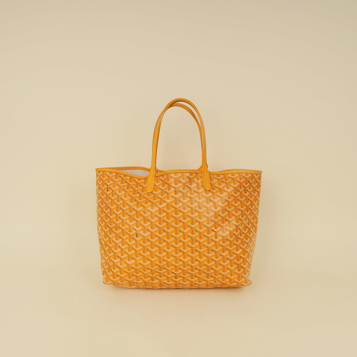 Goyard Yellow Goyardine Saint Louis PM Bag-Goyard-THE CLOSET